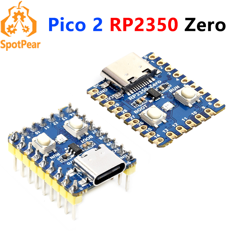 Golf Zero - Raspberry Pi Pico2 RP2350-Sıfır Mini Kart