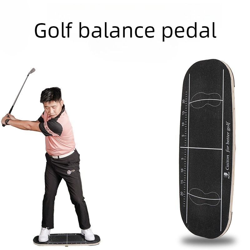 Golf Equipment For Beginners - Kaymayı Önleyici Golf Denge Pedalı Başlangıç
