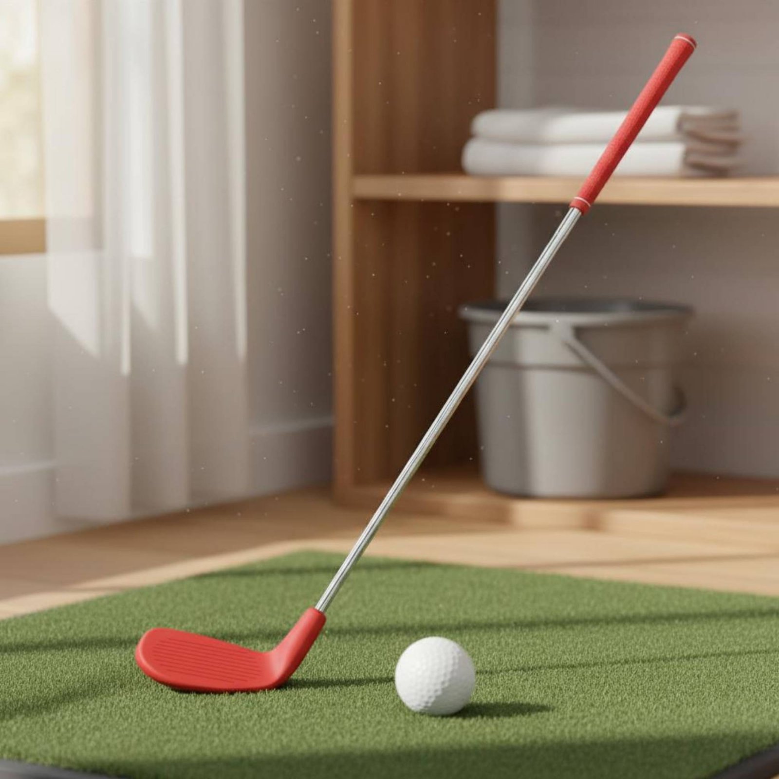 Golf Equipment For Beginners - Golf Eğitim Kulübü Plastik Başlıklı Pratik