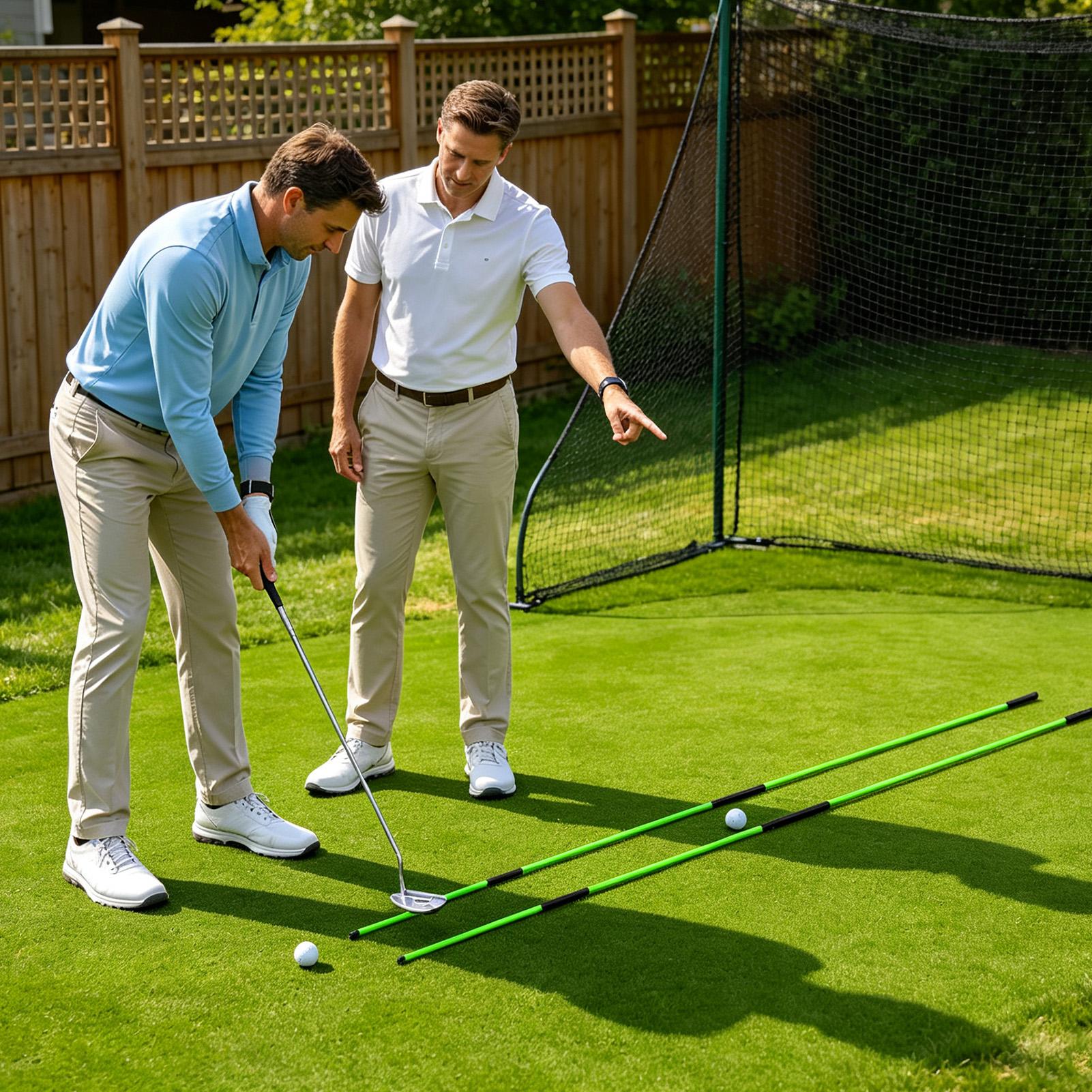 Golf Equipment For Beginners - Golf Salıncak Düzlemi Eğitmeni Hizalama Taşınabilir