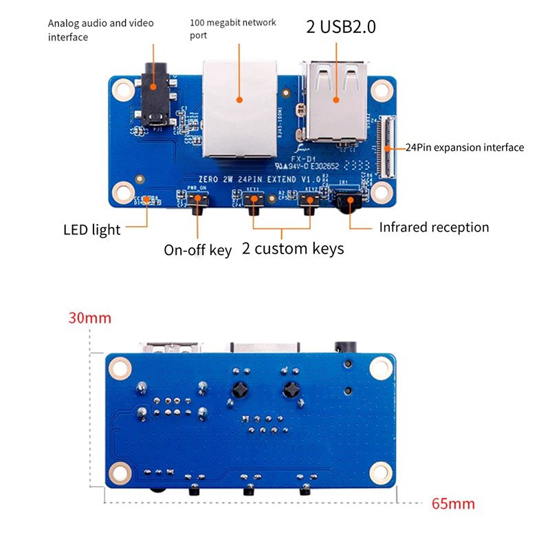 N35R-Orange Pi Zero 2 W için G - Golf Zero incelemesi ve fiyatı
